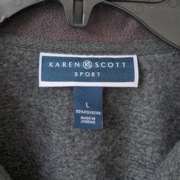 Karen Scott Zipper Fleece - Picture 4 of 9